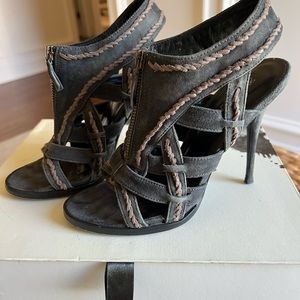 Elizabeth and James suede sandals